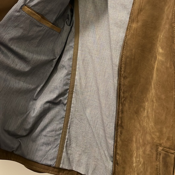 Brown leather jacket - Danier - EUC - Picture 11 of 13